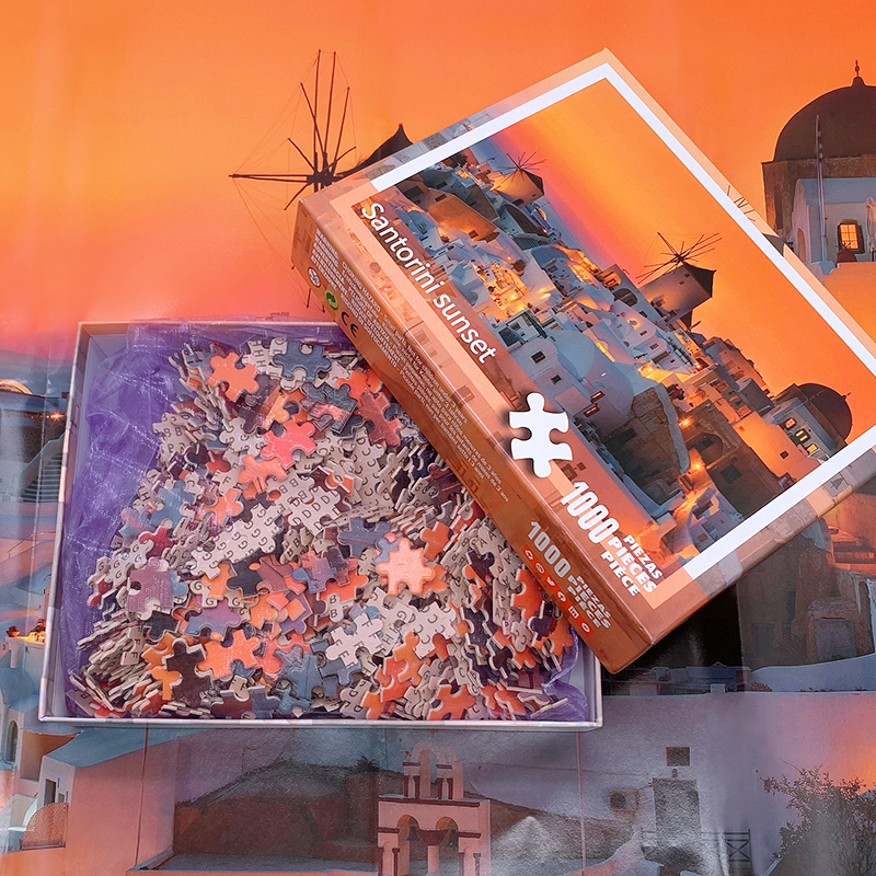 1000片木質拼圖